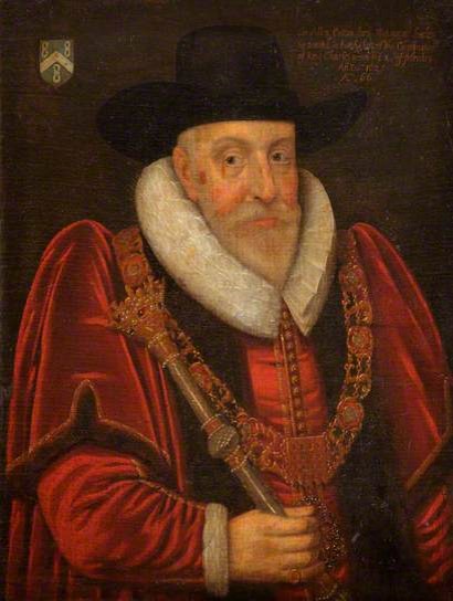 A portrait of Sir Allen Cotton